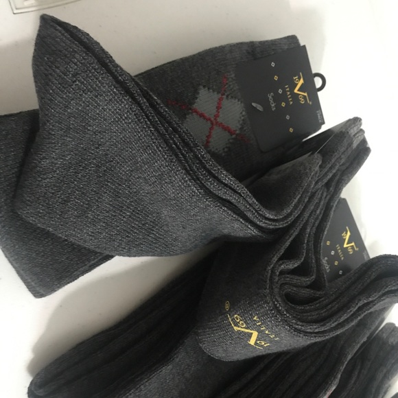 19V69 MENS 6 PAIRS DRESS SOCKS - Picture 4 of 9